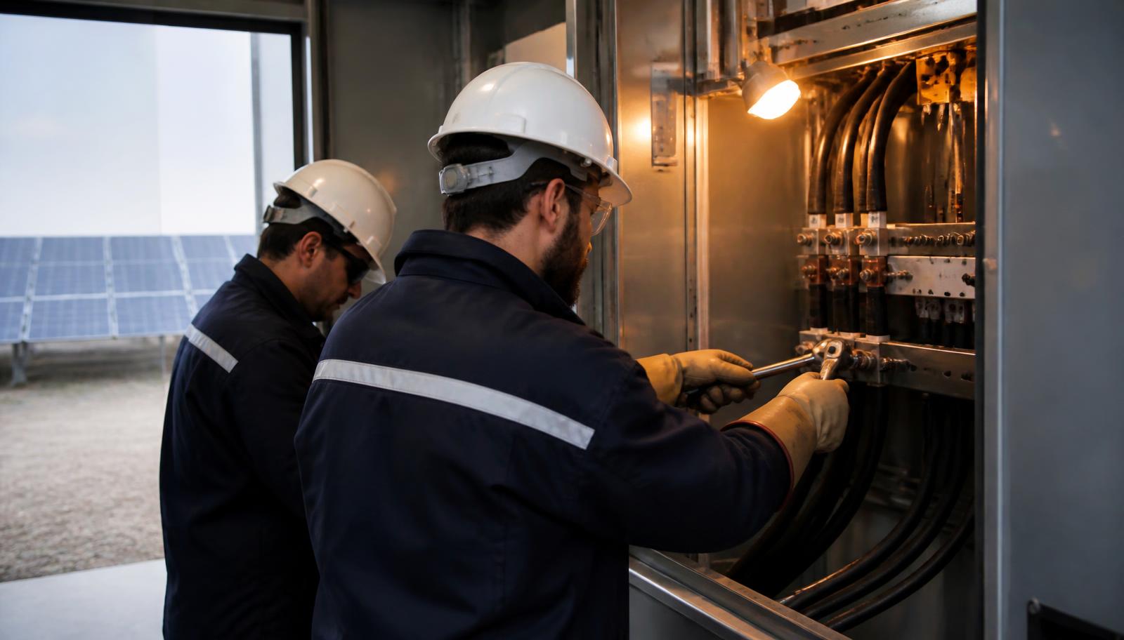 Elektritööd päikeseparkides ja tööstuses — mida peab teadma