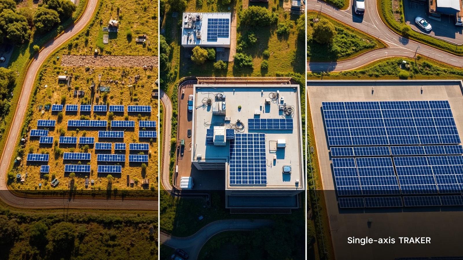 Maapark, katusepark või Solar Tracker Park — milline sobib teie projektile?